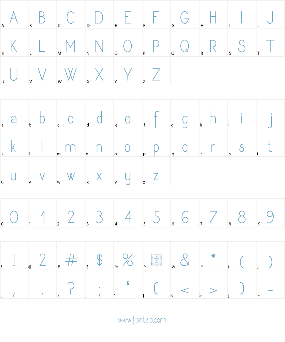 Dyane Font Character